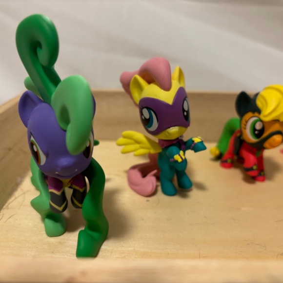 SALE! My Little Pony Power Ponies Funko Pop Mini Vinyl Figure Set of 8 - Picture 2 of 6